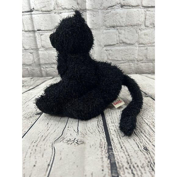 GANZ WEBKINZ Black Cat HM135 NO CODE 8" Plush Stuffed Animal Retired Halloween - Picture 2 of 9